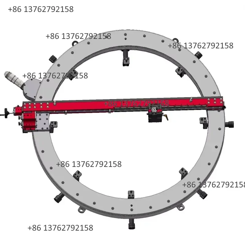 【2026】 SFP-1500 Automatic External Mount Flange Facing Machine PLC-Controlled 220V 0-1500mm