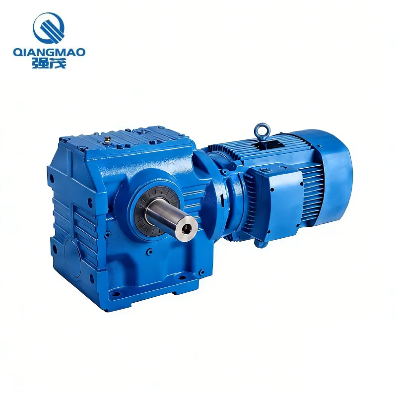 S Series Helical Worm Reducer With Hardened Gear Surface And High Precision For Chemical Agitator Machines