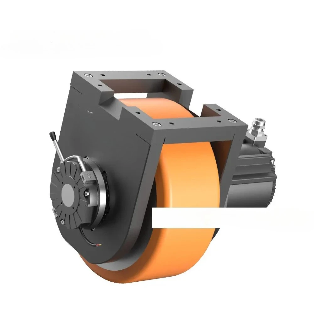 Plutools CE OEM 600mm Traction Wheel Planetary Drive Wheel with 12000kg Load ，PLT-600P802SP20-120-2H