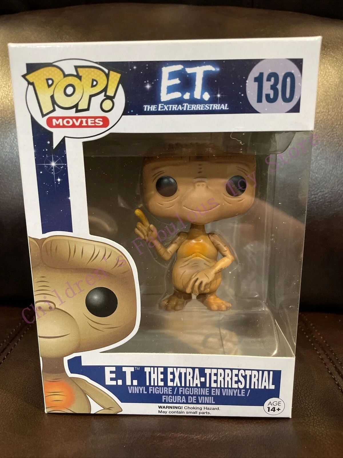 NEWest Arrival funko pop E.T. The Extra-terrestrial #130 Anime Action Figure Toys Collection Dolls Gifts for Children gifts