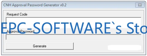 

EPC-SOFTWARE для EST APPROVAL PASSWORD GENERATOR V0.3+USB-ключ для Cnh