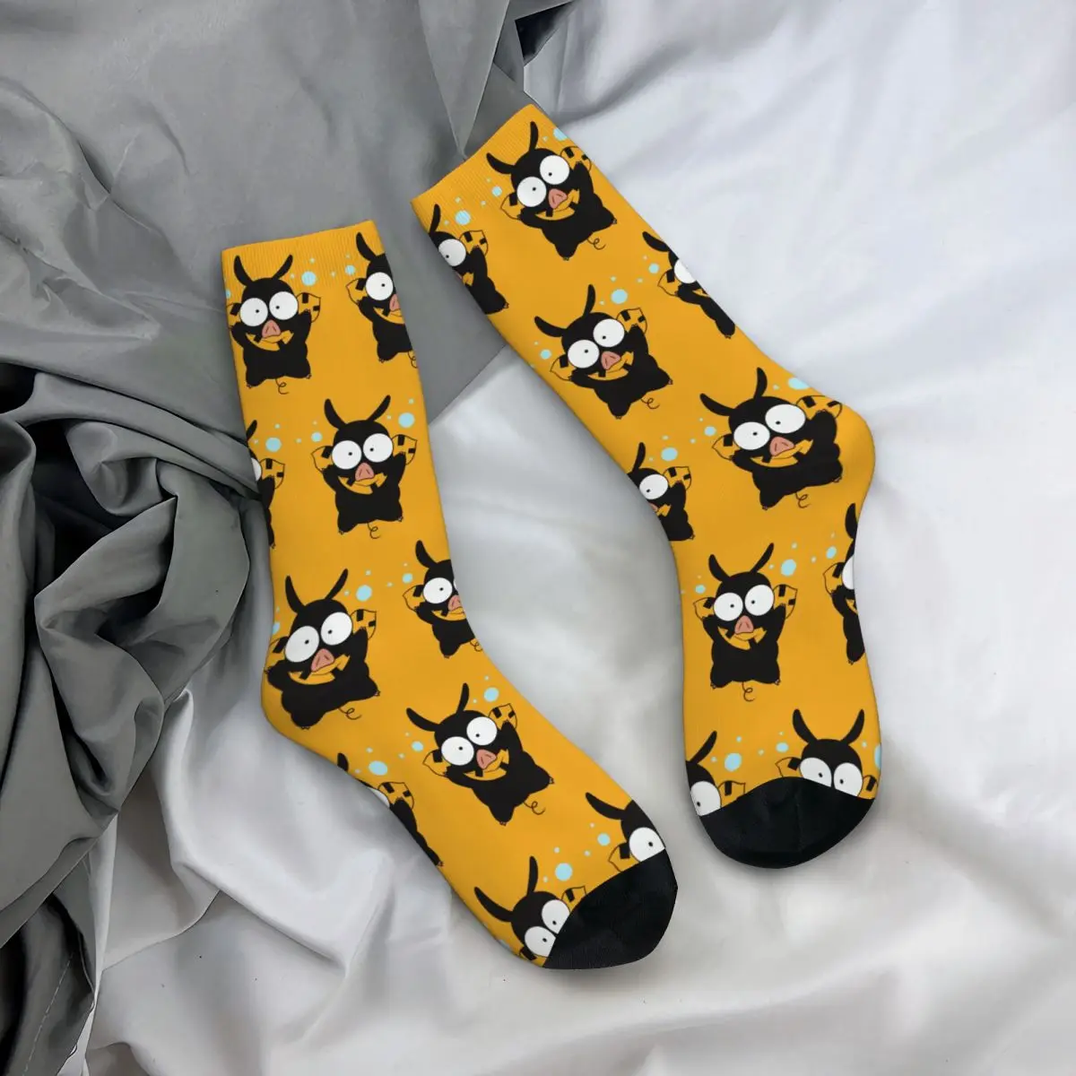 P-chan Ryoga Hibiki Ranma-Calcetines de algodón para hombre y mujer, medias de moda para todas las estaciones, 1/2