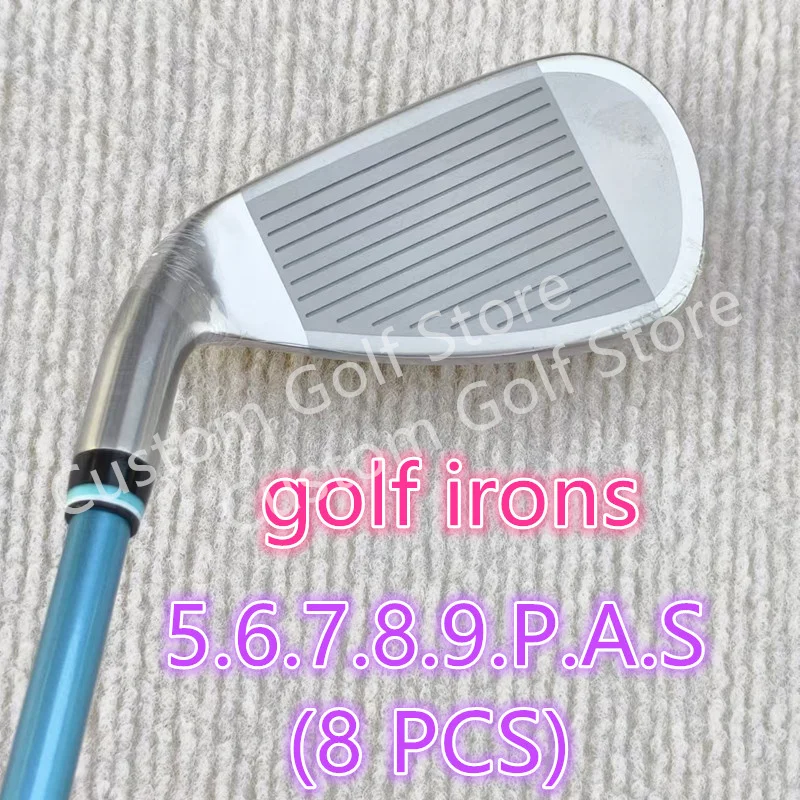 

Blue Golf Clubs 1300 Women's Golf Irons Set Headcover