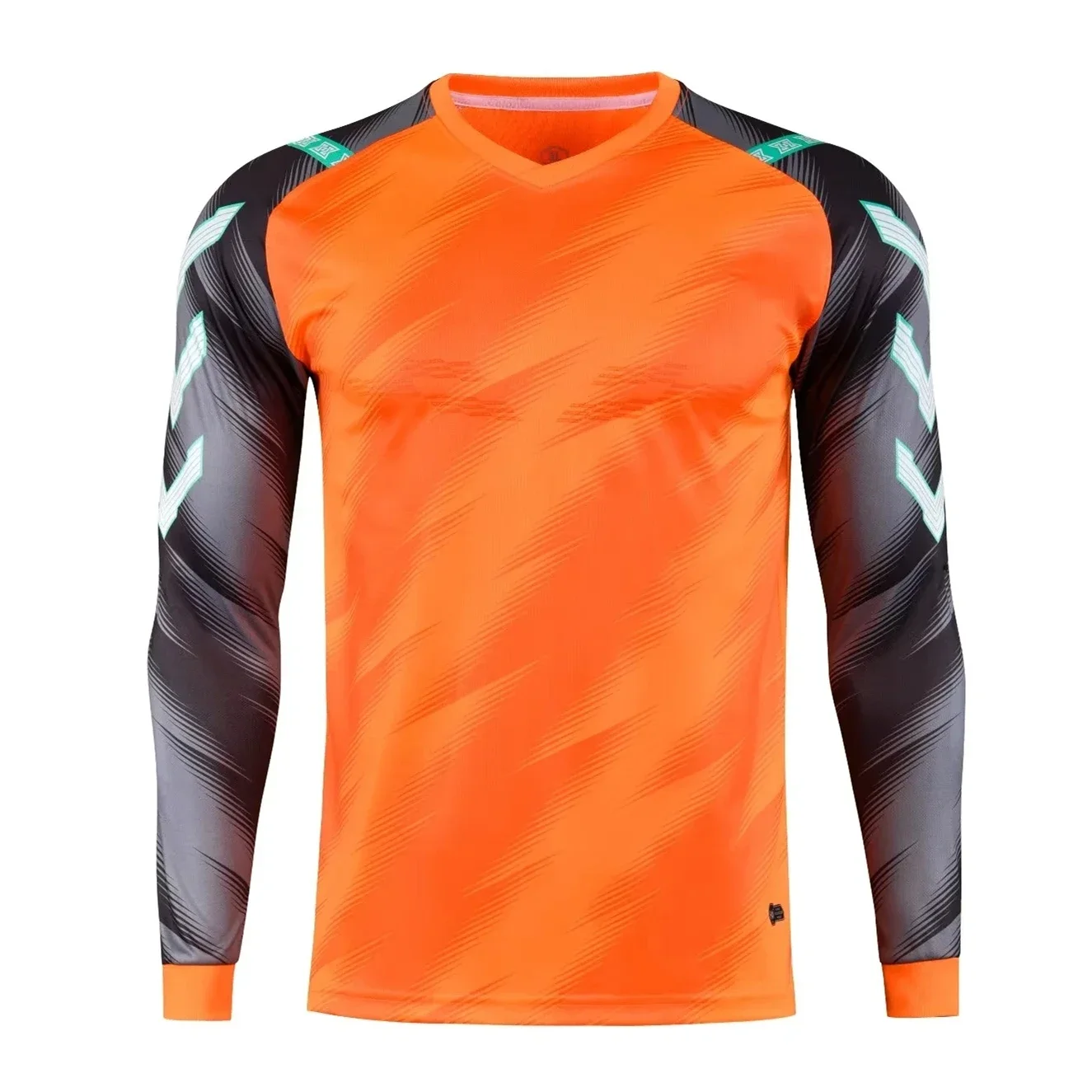 Kids Men Women Soccer Goalkeeper Jerseys Uniforms Elbow Protector Football Goalie Keeper Jersey Rugby Shirts Sport Kit Custom