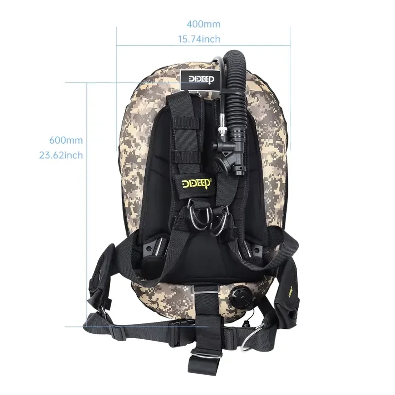 DIDEEP Factory Price Reusable Portable Soft Nylon Buoyancy Compensator BCD Donut for Diving Set