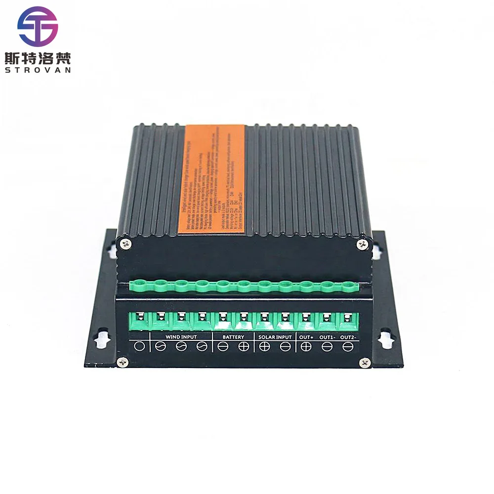 

Hybrid Grid Solar & Wind Turbine Power Charge Controller 1KW 3KW 12V 24V 48V MPPT Grid Tie Controller