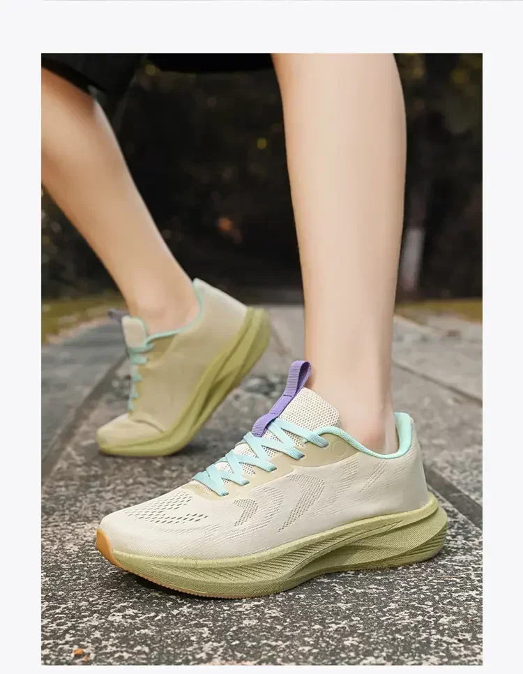 Herren-Laufschuhe mit breiter Passform, Komfort-Wanderschuhe für Damen, Unisex Atmungsaktives Mesh, Rutschfeste Dämpfung Trainingsschuhe – Detail 15