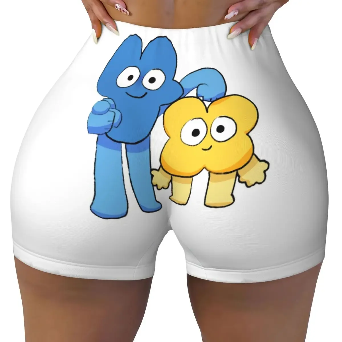 Custom Four And X Bfdi Women Gym Workout Running Shorts Athletic Volleyball Biker Yoga Shorts
