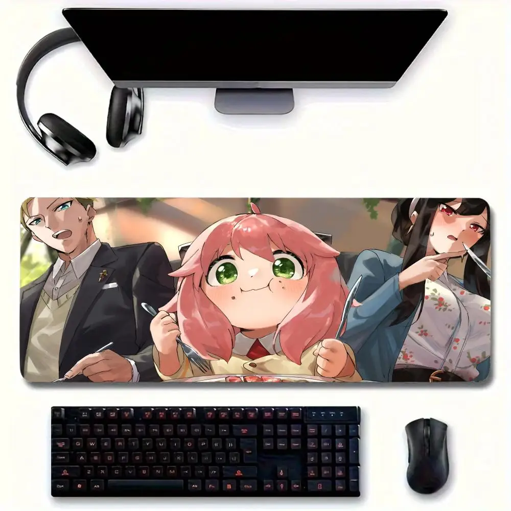 Anime S-SPY F-Family Mouse Pad Large Mousepad for home office Waterproof desk pad Computer Mousepad Keyboard pad gaming Mousepad