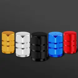 Durable Tyre Valve Cover Heat Conduction Anti-corrosive Auto Wheel Tire Valve Cover  Anti-dust Tire Valve Cover Workshop Supply