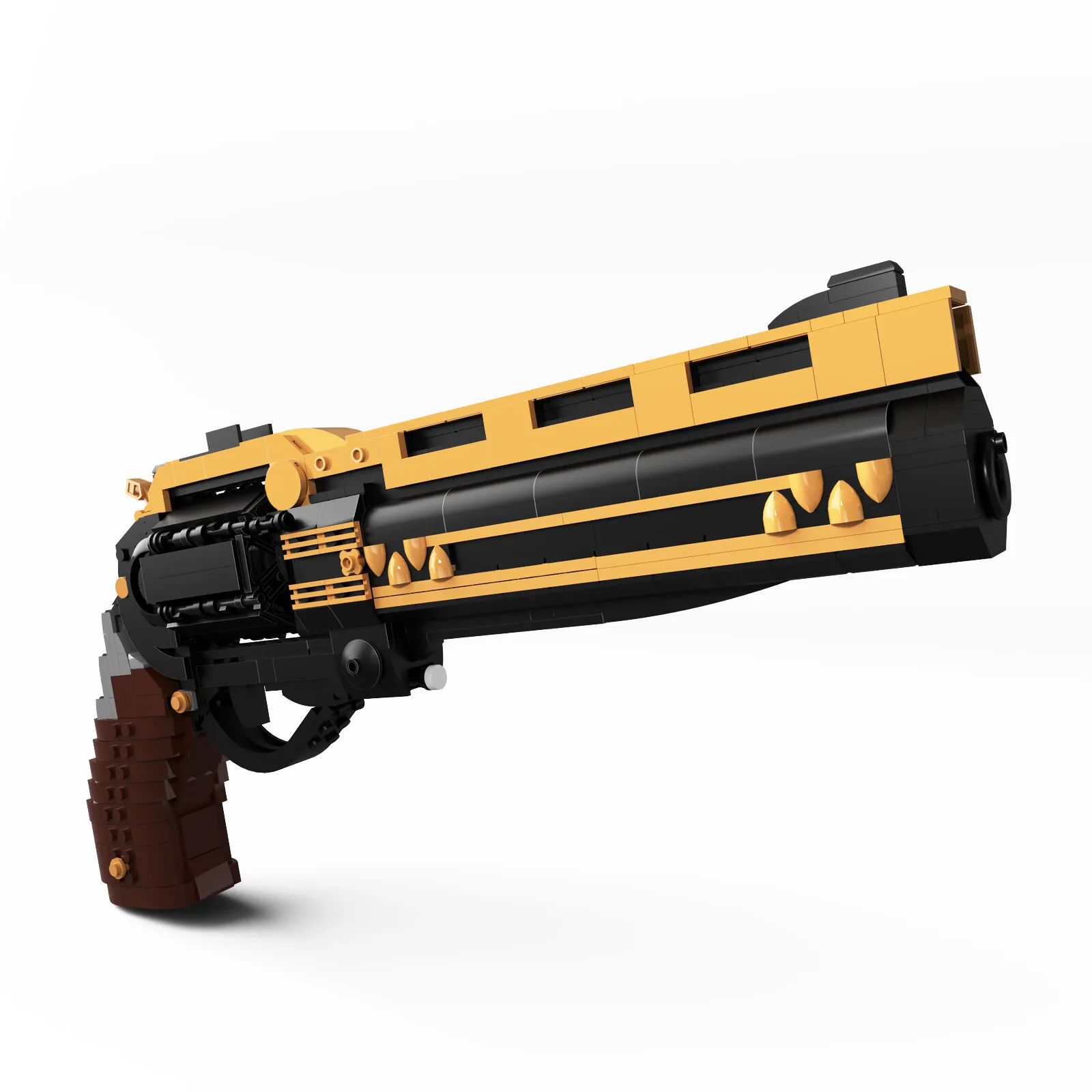 

ZITIANYOUBUILD Custom MOC: C5689 The Last Word Exotic Hand Cannon 840 Parts