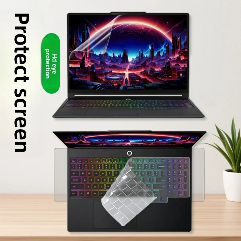 Película protectora para pantalla de ordenador Lenovo Legion 5 Gen11 15AHP11, película para teclado AKP10, antirreflectante IRX10, película protectora antiluz azul