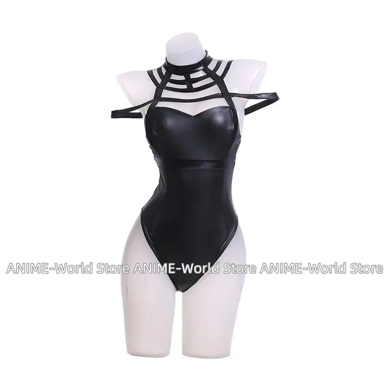 

2025 22 SPYxFAMILY Yor Bunny Girl Anime Cosplay Costume Sexy Leather Dress