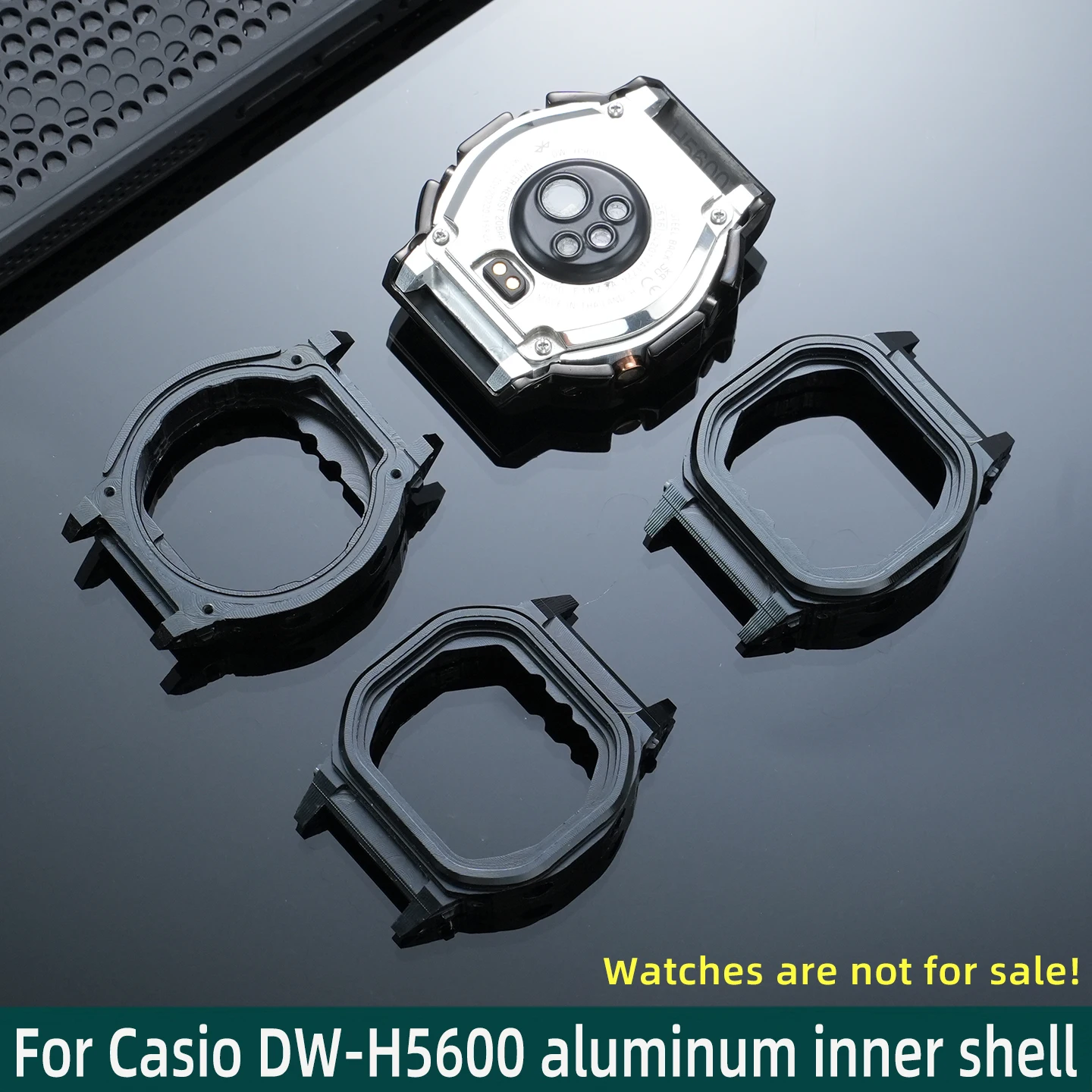 dw-h5600 Men's Watch Accessories Suitable for Casio DW-H5600 Upgraded Metal Aluminum Alloy Watch Inner Shell Replacement Parts