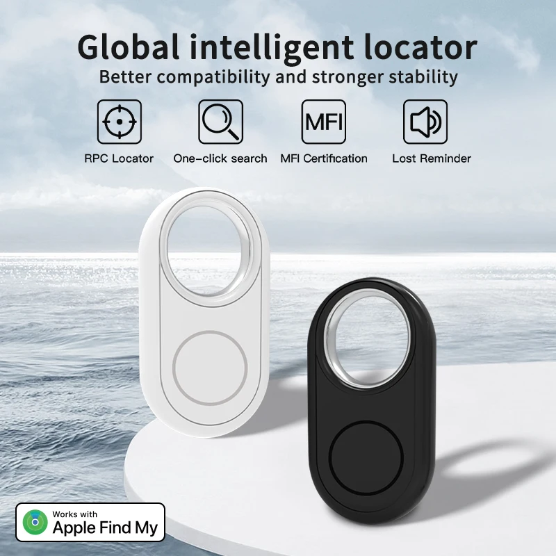 

Smart Tag GPS Tracker for Airtag Long Distance Key Finder Pet Wallet Bike Anti-lost Alarm Mini Locator Works with iOS Find My