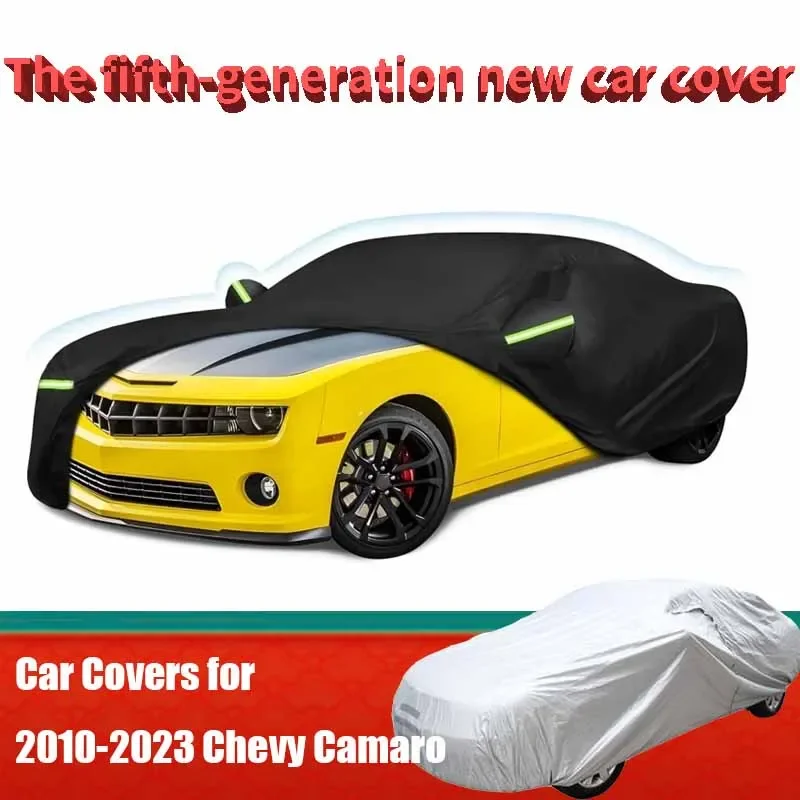 

For 2010-2023 Chevrolet Camaro, thickened car cover, sunscreen, rain and snow protection, scratch resistance, UV resistance