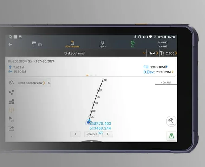 CHC Landstar8 Android Operating System RTK GNSS Measurement Operation Data Collection APP Program, Which Can Be Permanently Used