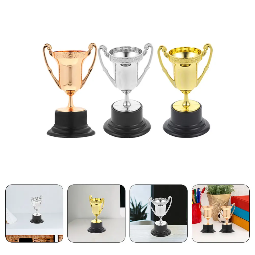 

24Pcs Kids Trophies for Sports Plastic Trophy Cup School Event Party Prop Awards Ceremony Trophy Decor Awards for Kids