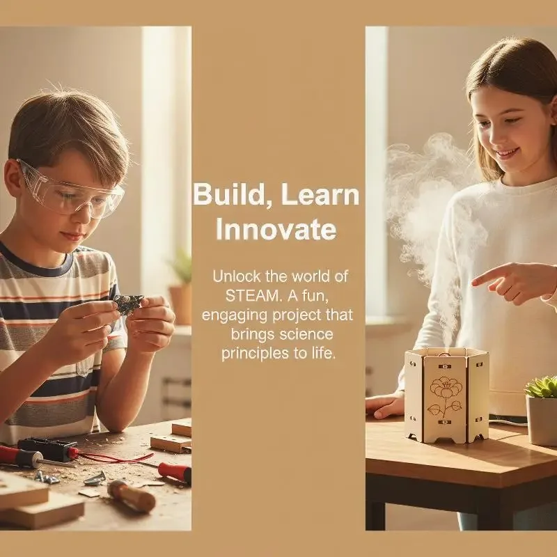 Humidifier Model Science Experiment Kit STEM Learning Materials DIY Teaching Aids for Primary Secondary School Students