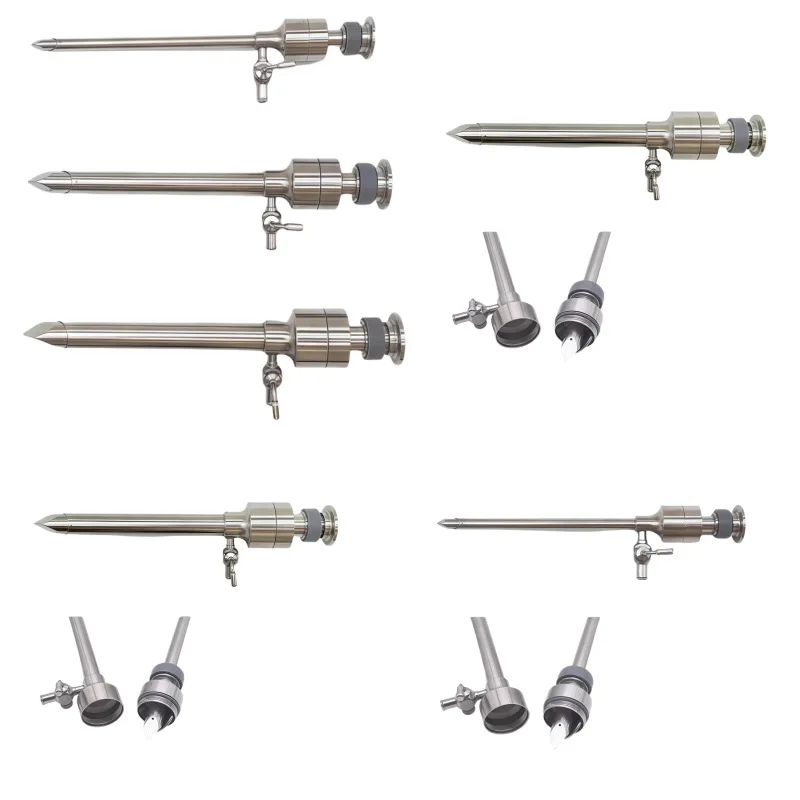 Laparoscopic Poke Card Puncture Device 5mm10mm Repeated Use Of Abdominal Poke Card Surgical Instrument Puncture Device Direct Sa