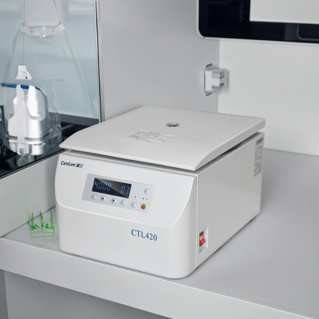 Hot Sale CTL420 4000rpm Benchtop Low Speed 12 Placer Swing Out Rotor Horizontal Centrifuge Laboratory Centrifuge Horizontal