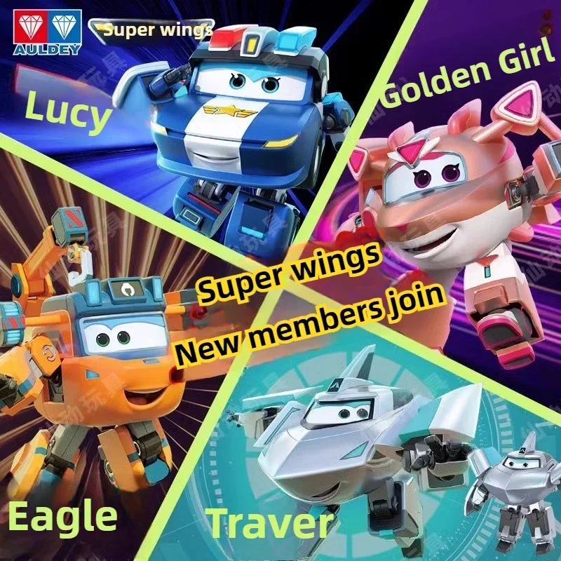 Auldey Super Wings Gran colgante transformable, duradero, seguro y fácil de usar, el mejor juguete para niños y niñas de 3 a 8 años, ¡Lo mejor oferta 2025!