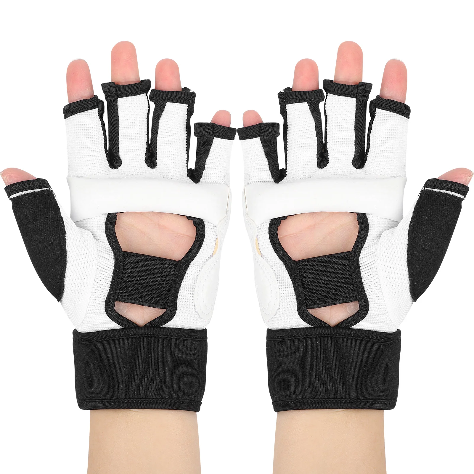 2PCS Taekwondo Gloves Adults Children Hand Protector Wrestle Boxing Gloves Accessory Taekwondo Hand Protector