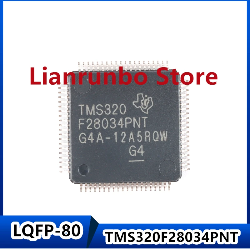 

New original TMS320F28034PNT LQFP-80 C2000 C28x Piccolo 32-bit microcontroller MCU