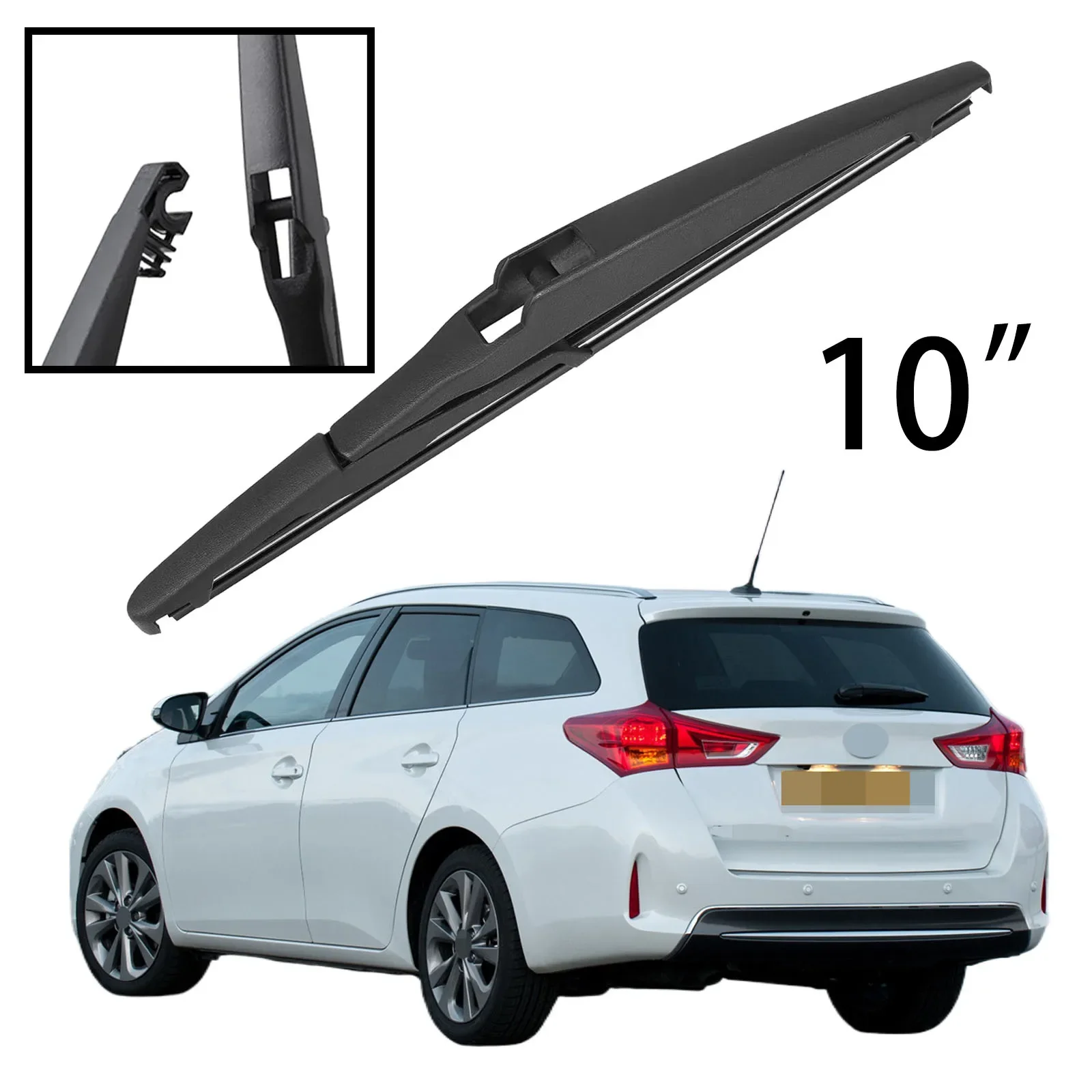 

10" Rear Windshield Windscreen Washer Wiper Blade For Toyota Auris Touring Sports Estate MK2 2013-2018 Car Accessories