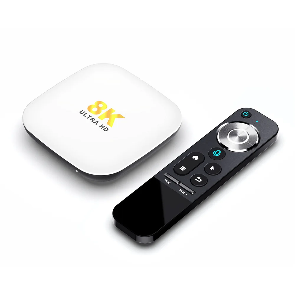 H96 MAX M2 Smart TV Box 1000M LAN RK3528 4G 64G 8K 2.4G&5G Wifi6 BT AV1 3D Google Voice Media Player Set Top Box Android 13