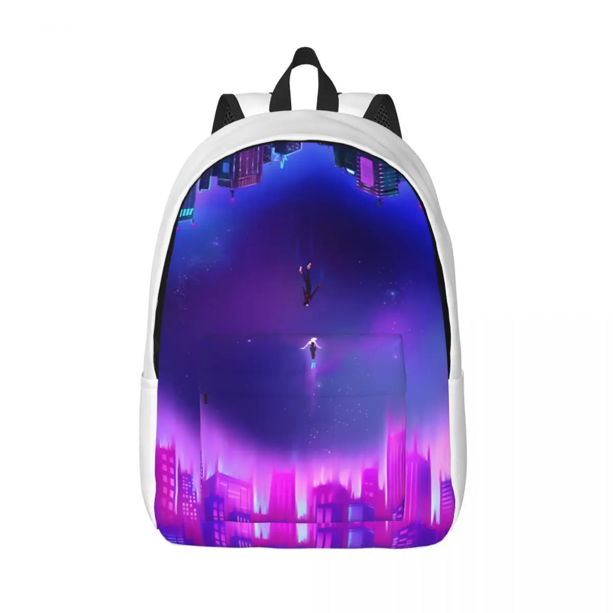 Prezent Spider-Verse Gwen And Miles Piece Wielokomorowa torba na laptopa Marvel Spider-Man Wszechstronny plecak unisex turystyczny