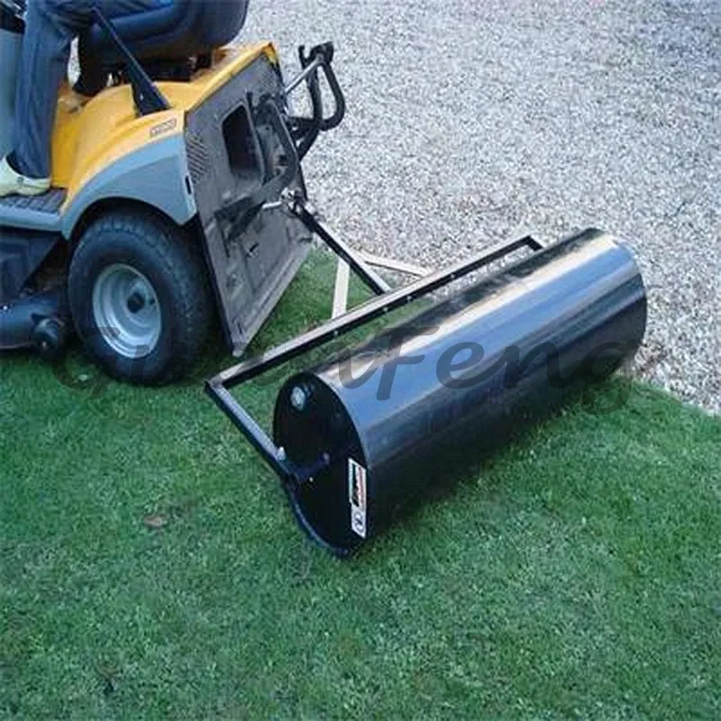 Lawn rolling and leveling, garden laying hand-pulled lawn roller
