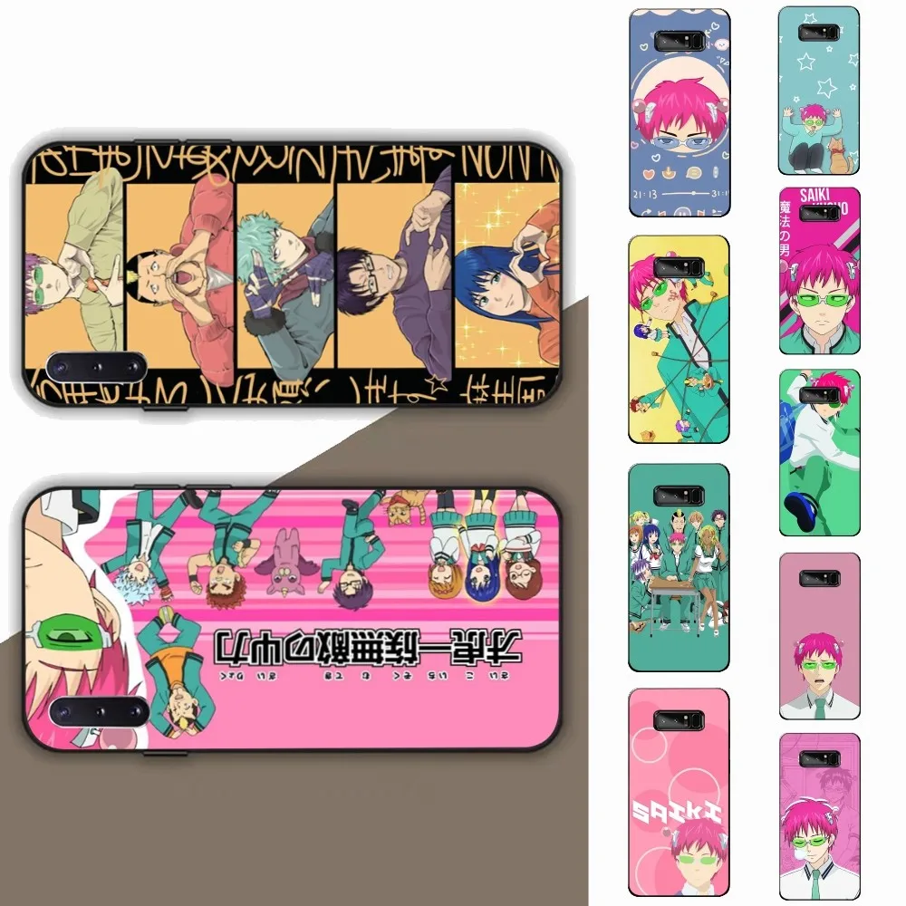 

Anime Saiki Phone Case For Samsung Note 8 9 10 20 pro plus lite M 10 11 20 30 21 31 51 A 21 22 42 02 03