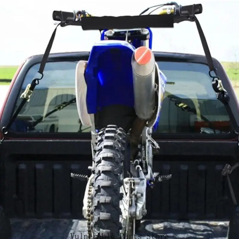32 Inch Motorcycle Handlebar Tie Strap for Parking Arrangement, Single Strap Design for Garage Storage and Daily Handlebar Use
