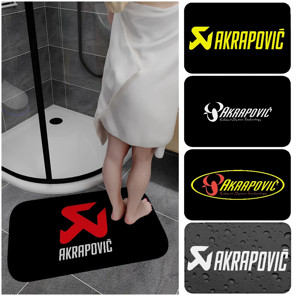 A-Akrapovic Door Mat Washable Non-Slip Living Room Sofa Chairs Area Mat Kitchen Doormat Area Rug