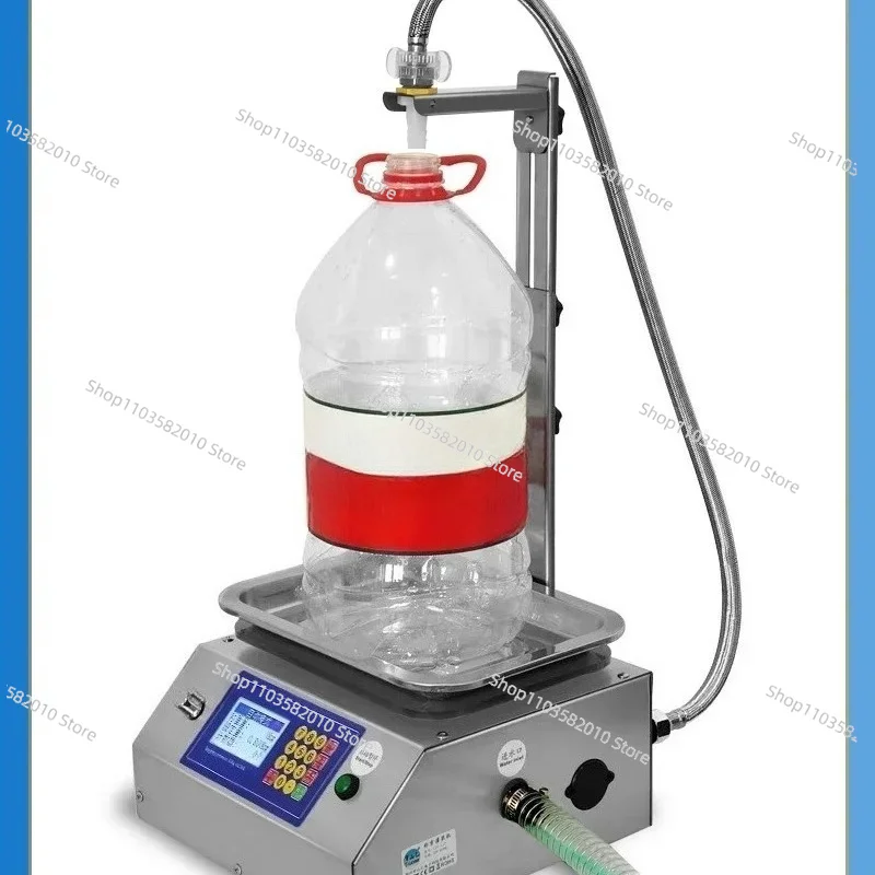 

Digital Control Liquid Filling Machine Alcohol Drink Beverage Perfume Juice Milk Small Bottle Filler Large Flow Filling Machine