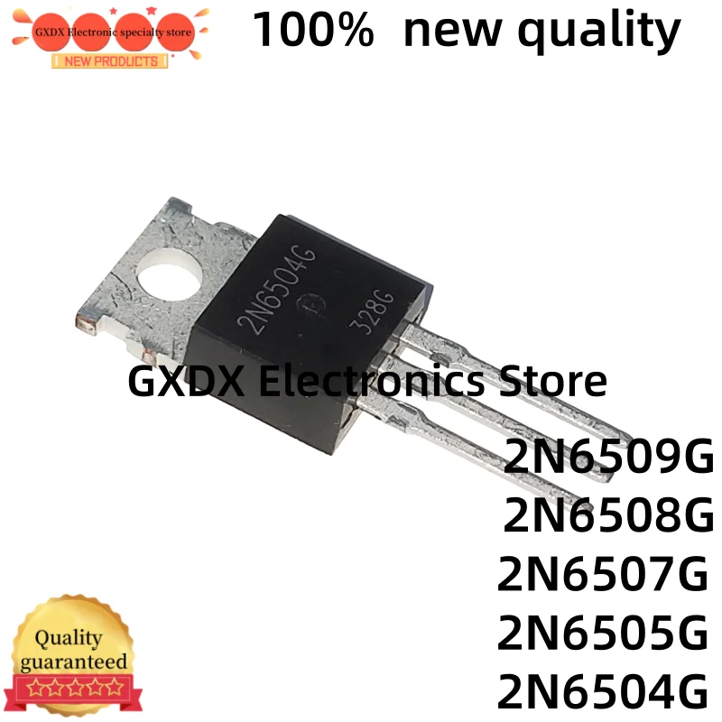10-20 шт. Транзистор, 2N6509G TO-220, 2N6508G, 2N6507G, 2N6505G, 2N6504G, 2N6508, 2N6507, 2N6505, 2N6504, 2N6509, TO220