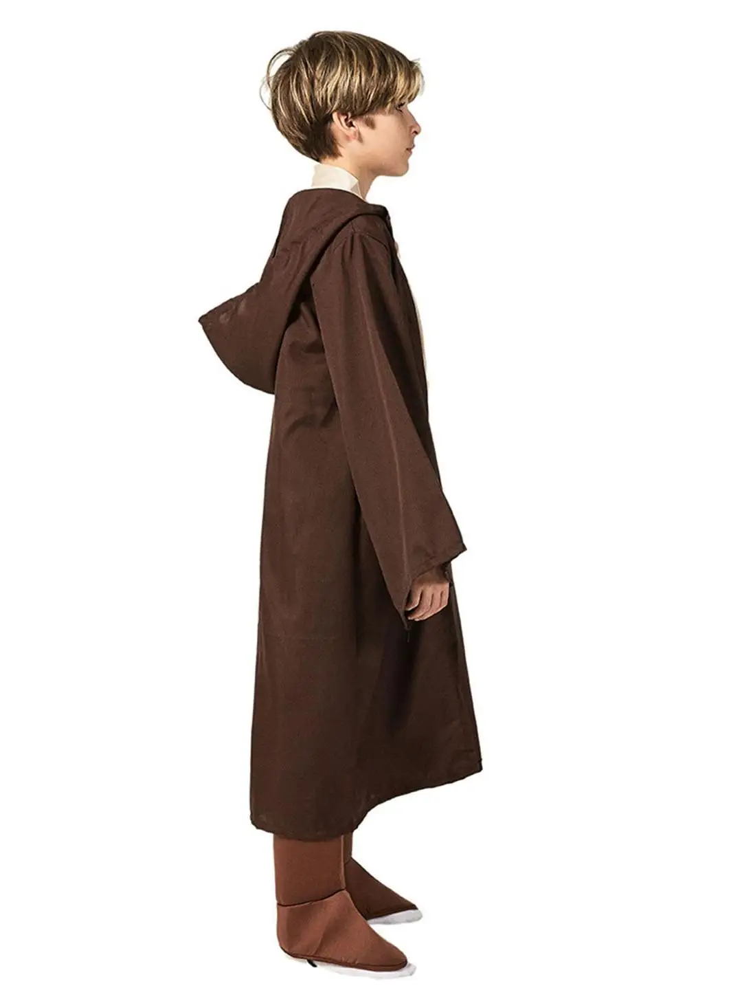 Disfraz Clásico de Personaje Jedi de  para Niños, Disfraz de loween, Actuación Escénica, Fiesta de Baile, Traje d...