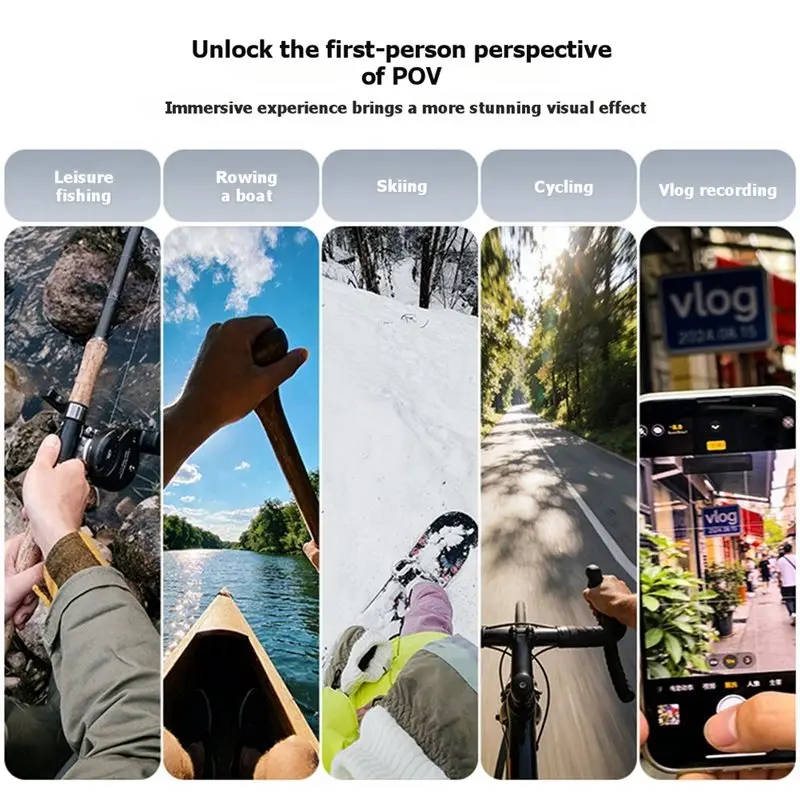 ABGI-Verstellbare Nackenhalterung für X4 Air X5 für Outdoor-Aktivitäten Zubehör für First-Person-Perspektivfotografie – Detail 5