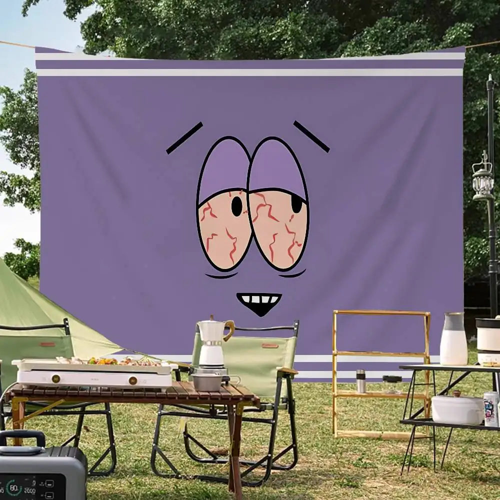 جنوب بارك منشفة أنيمي راية الفن الطباعة اليابانية جدار العلم أنيمي الجدار الشنق ديكور المنزل #4