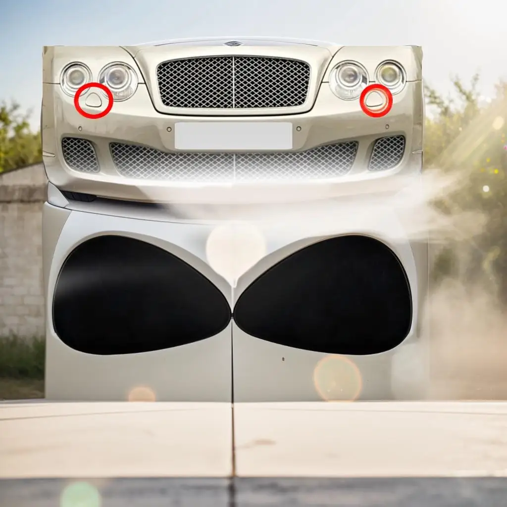 

Автомобильная передняя правая левая форсунка омывателя фар, крышка 3W5955102 для Bentley для Flying Spur 09-12, автомобильный Стайлинг