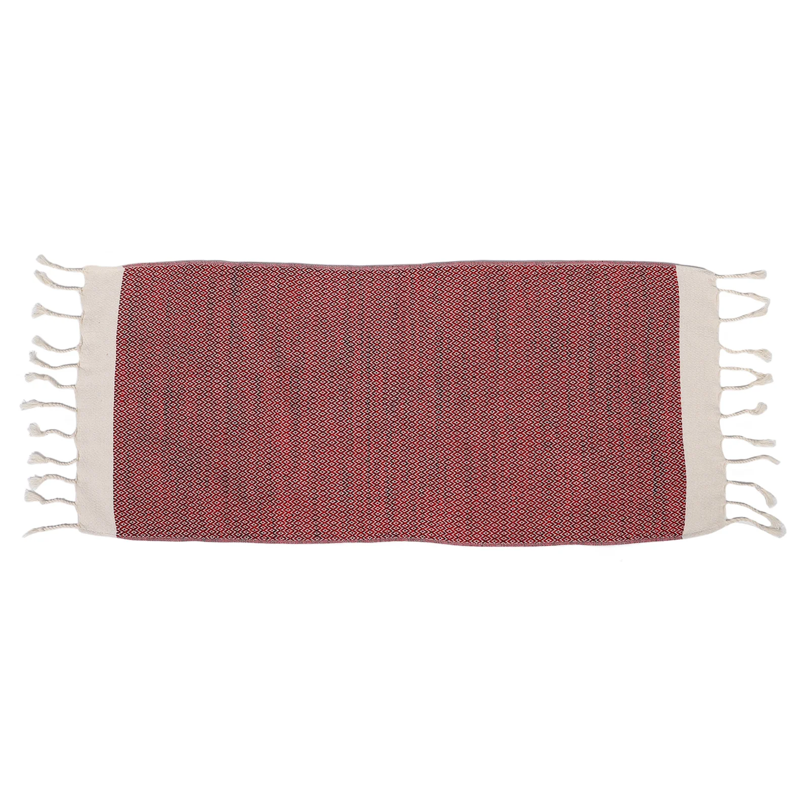 

Large Cotton Tasseled Napkin Soft Absorbent Washable Reusable Dinner Table Cloth for Kitchen Use Absorbent Towels