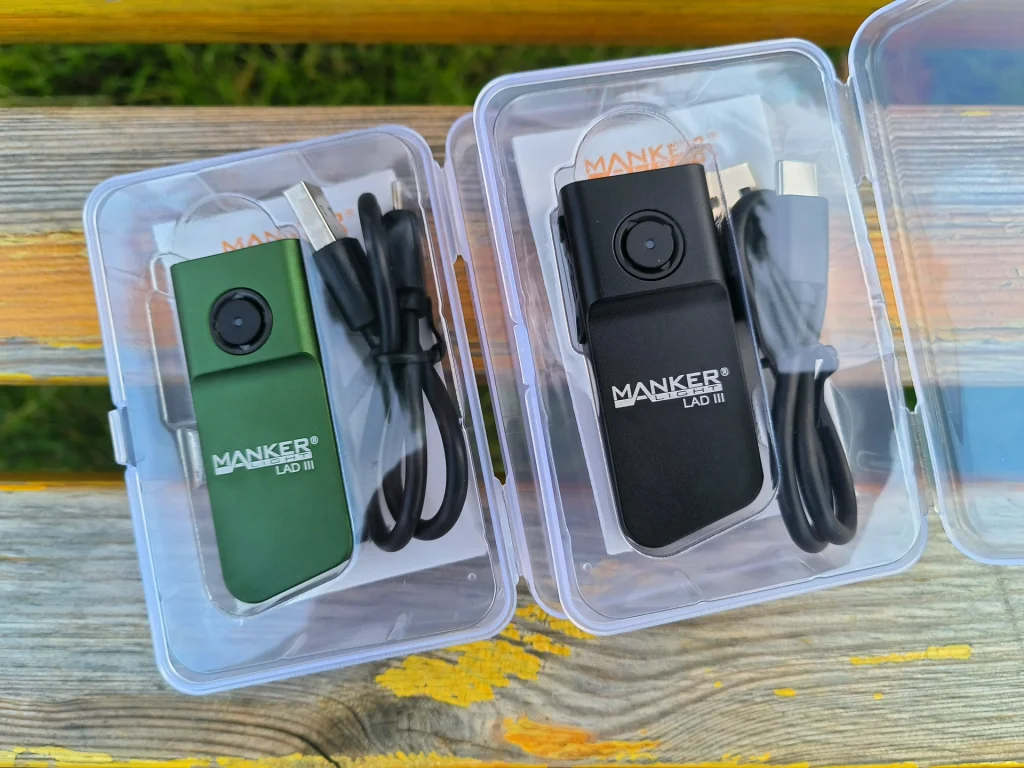 Manker LAD III - Linterna EDC recargable USB-C