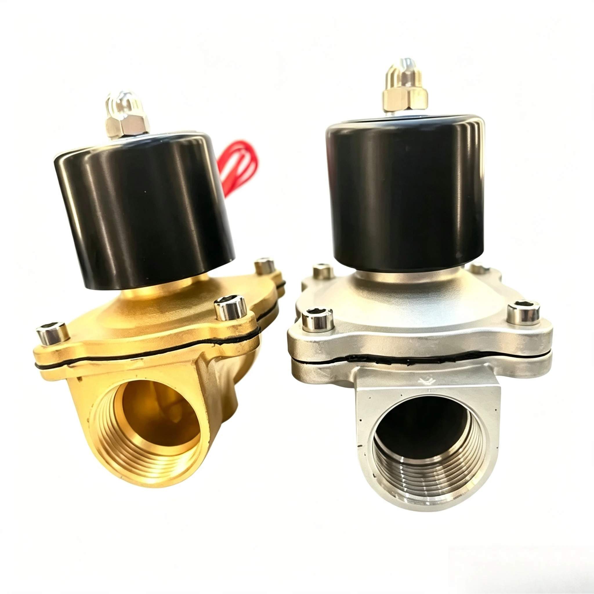 DC24V Water Energy Saving Control Solenoid Valve DN25-DN50 for Water Air General Use Customizable