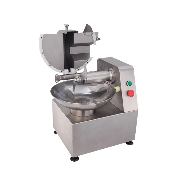 

Commercial Meat Cutter Blending Machine Stainless Steel Capsicum frutescens Chopping Machine Kitchen Food Processing Machine