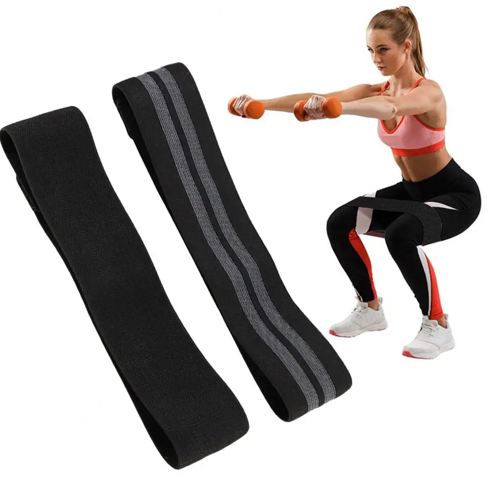 No Curling Workout Bands Booty Band Resistance Training for Legs Glutes Hips Yoga Gym Workout Equipment for Building Strength