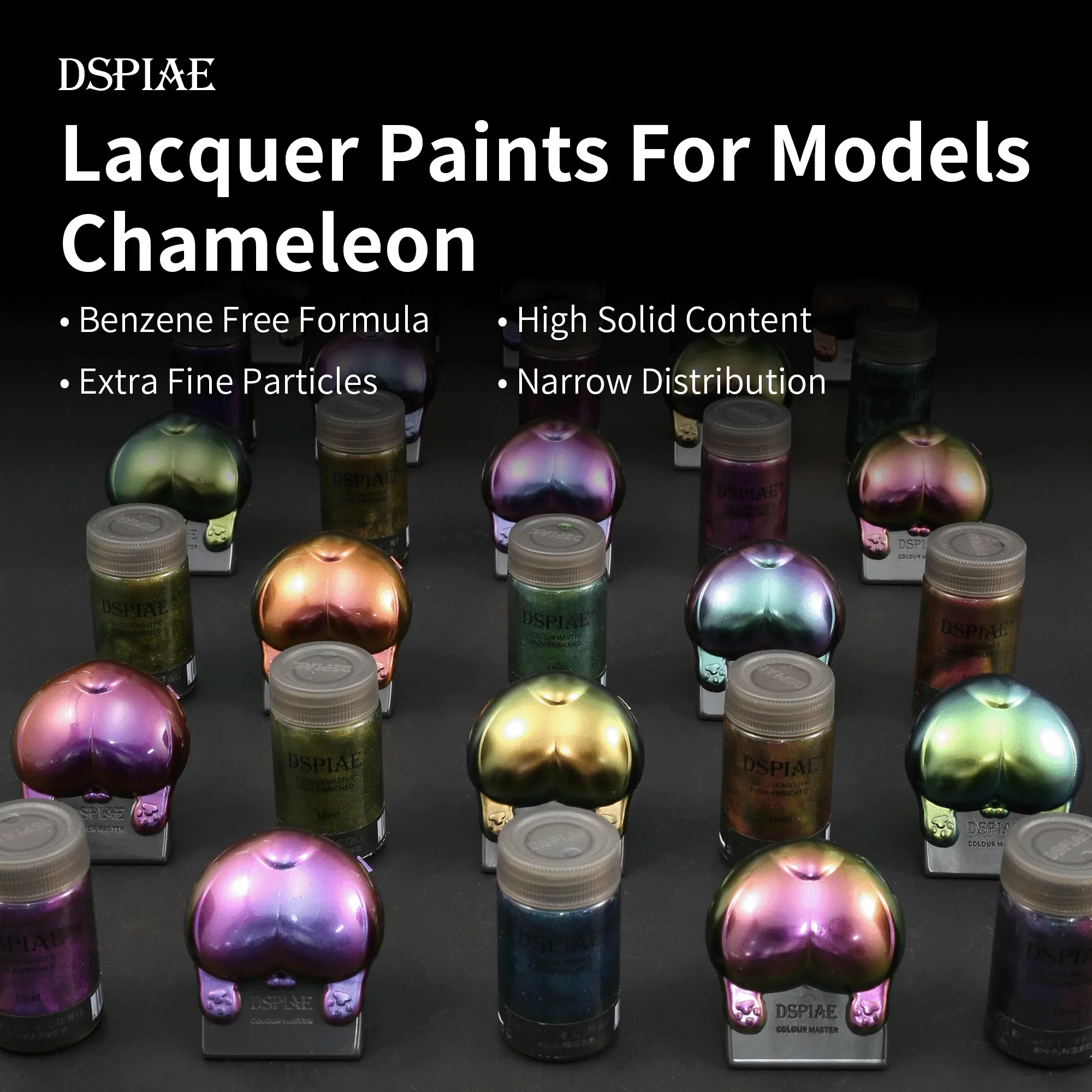DSPIAE CP-01 ~ CP-16 18 مللي دهانات ورنيش سلسلة الحرباء فرشاة الصباغ رذاذ نموذج أدوات التلوين لهواية نموذج بلاستيكي لتقوم بها بنفسك #2