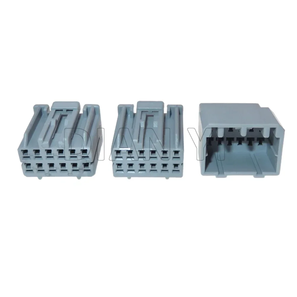 1 Set 12 Way Auto Multimedia Control Panel Power Amplifier Wire Socket AC Assembly Car CD Player Plug 917978-6 178881-6 917978-1