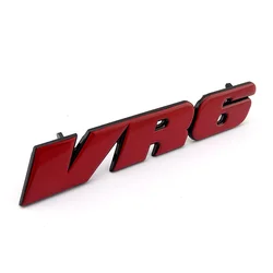 Colore rosso cromato originale qualità auto griglia anteriore 3D Sticker VR6 Outlet Badge MK3 Emblem per Golf 3