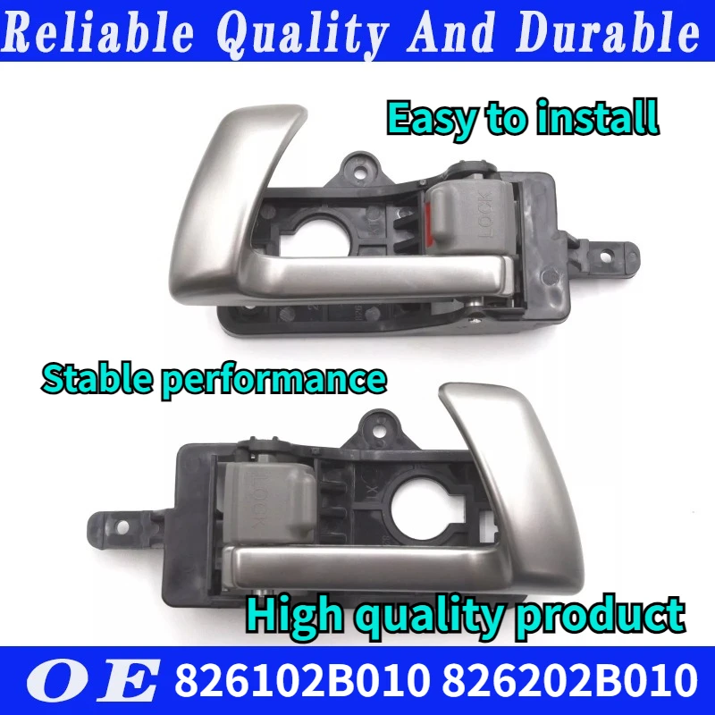 

New High Quality Front LH OR RH Inside Door Handle for hyundai Santa fe 07-12 826102B010 826202B010 car accessories